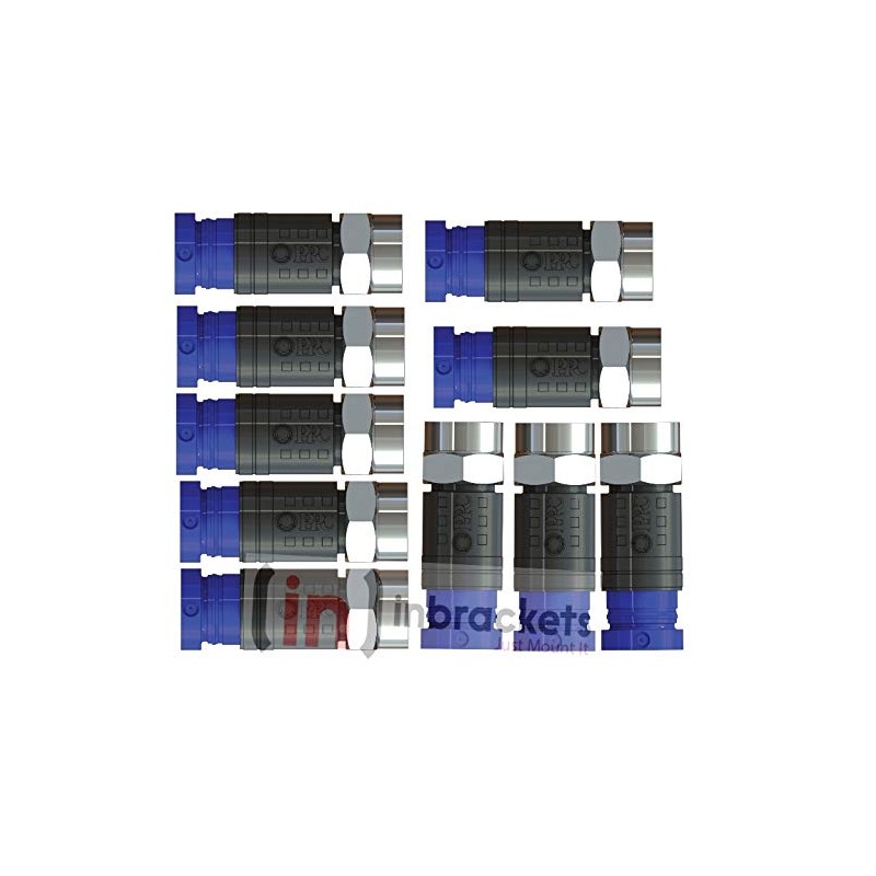 Inbrackets Compression F Connectors CMX100 Double Blade Coax Stripper with