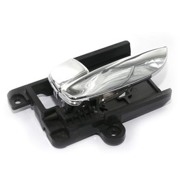 Otois 4Pcs 1Set Interior Front Rear Left Right Chrome Door Handle for Hyundai Elantra 4Door Sedan 2007 2010