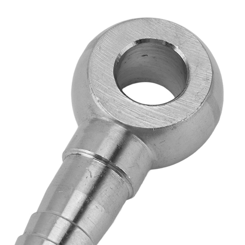 Brake Banjo Bolt M10x1.0 to 1/4 in Brake Line Banjo