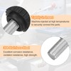 sourcing map 6pcs Knurled Clamping Knobs Thumb Screws M10 x