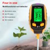 4-in-1 Soil Tester Multifunctional Soil Detector Moisture Meter pH Meter