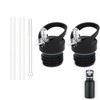 2 Replacement Caps, with Straw, Klean Kanteen Lid, Standard Calibre