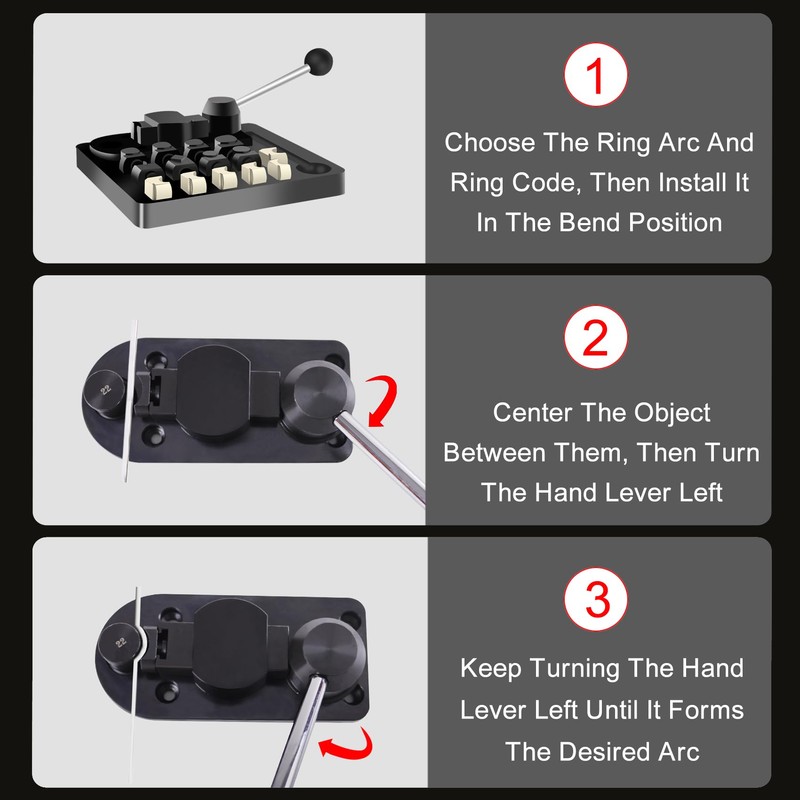 Ring Bender, Ring Bender Tool, Spoon Ring Maker Kit for
