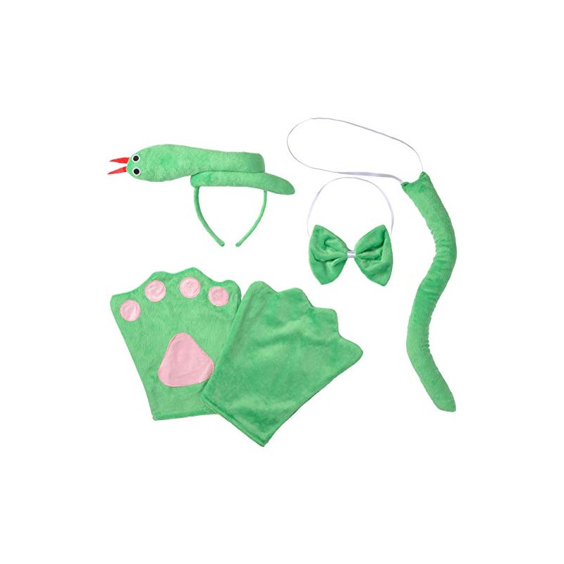 dressforfun 302044 – Costume Set Snake for Adults, Headband with