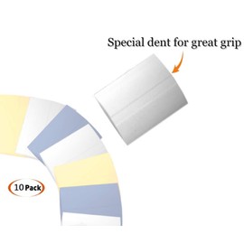 Fabric Chalk for Sewing - Professional Natural Tailors Chalk - Fabric Markers for Sewing, Fabric Chalk Sewing Made in Canada Wax Based Tailor's Chalk by SEWTCO (4 White, 3 Blue, 3 Yellow, 10 Pack)