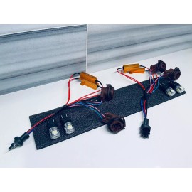 RZ LIGHTZ DRL delete harness with switchback leds for 99-06 gm trucks plug and play