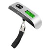 Digital Hanging Luggage Scale, Rubber Paint, Temperature Sensor, 110 Pounds,