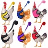 Chicken Harness, Chicken Harness, Duck Harness with Lead, Adjustable Breathable