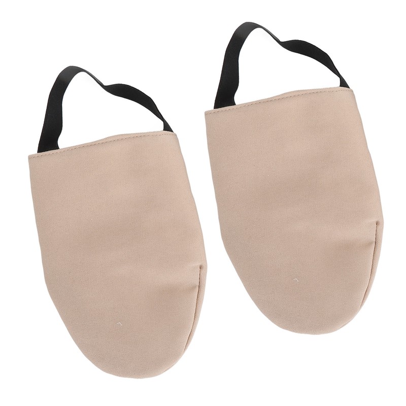 2pcs Castor Oil Toe Wrap Portable Reduce Inflammation Moisturise Dry