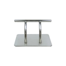 Footrest for Backwash Unit, Stainless Steel Foot Lift Hair Salon Shampoo Station