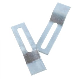 XZW 4PCS Undermount Sink Clips Undermount Sink Brackets Sink Mounting Clips Kitchen and Bathroom Sinks Installation Repair Hardware Fixture Fasteners