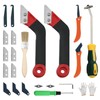 23 Pack Grout Removal Tool Kit, 2 Tile Grout Saws
