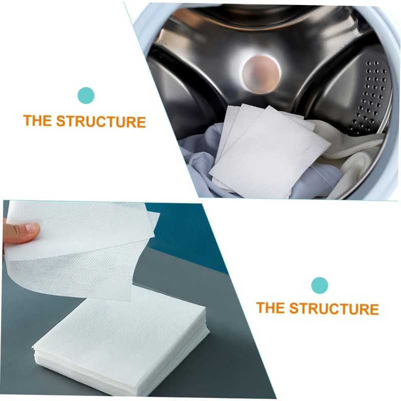 Beavorty Anti-run Sheets 3 Pack Dye Catcher Sheets for Laundry