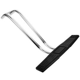 Beaupretty Salon Chair Footrest Hair Salon Chair Foot Rest Rack Chairs Salon Chair Footrest Replacement Foot Pedal for Chair Salon Chair Foot Rest Pedal Foot Pedals Stainless Steel Barber Chair