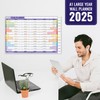2025 A1 Folded to A4 Large Year wall Planners &