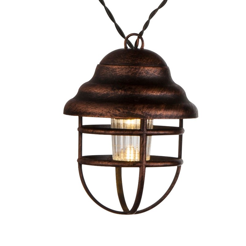 Design LED Solar light Light chain lanterns IP44 Outdoor lighting