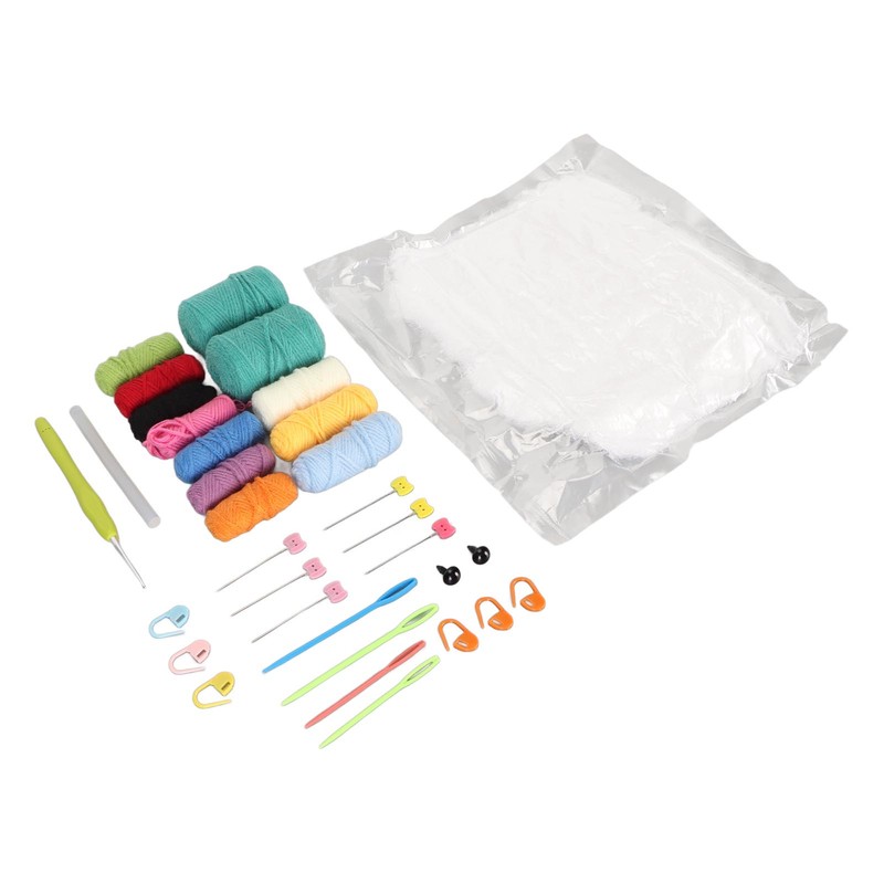 Beginner Crochet Kit DIY Innovative Fun Educational Dinosaur and Dinosaur