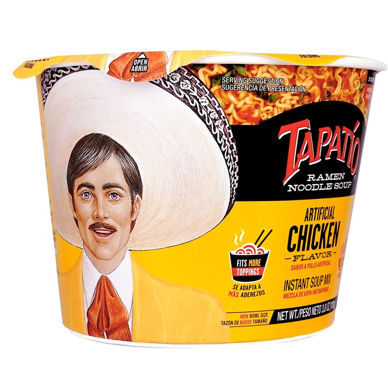 Tapatio Spicy Ramen Noodle Soup Big Bowl - Chicken Flavor