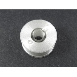 CleverDelights Size A (Class 15) White Prewound Bobbins - 36 Pack - 75D/2 (60WT) Polyester Thread - Compatible with SE400 SE600 SE625 SE700 SE725 SE1900 PE535 PE550D PE800 PE900