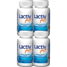 Lactiv Fit | Pack 4 Cápsulas Probioticas Desinflamatorias Para Mejorar Salud Digestiva Y Cuidar La Linea