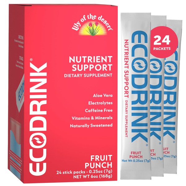 Eco Drink Eco Drink Nutrient Support Packets, Fruit Punch C