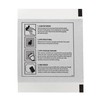 Gorilla Flexible Wall Repair Patch, 4”x 4”, (Pack of 1)