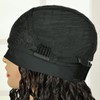 Creamily Black Curly Headband Wig for Black Women, Long Curly