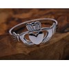 BJC® Sterling Silver Ladies Dress Claddagh Ring Size G -