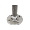 COREX 2" Floor Flange, Rigid Conduit, Malleable Iron, Zinc Plated