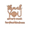 Spellbinders Glimmer Hot Foil Plate Combo, Metal, Thank You: 1.9