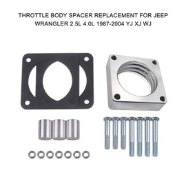 Throttle Body Spacer Replacement for  Wrangler 2.5L 4.0L 1987-2004 YJ XJ WJ