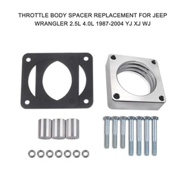 Throttle Body Spacer Replacement for  Wrangler 2.5L 4.0L 1987-2004 YJ XJ WJ