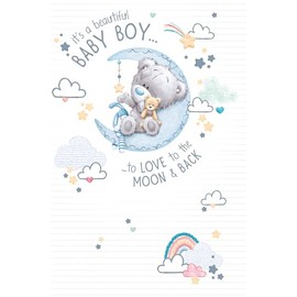 Me to You Tiny Tatty Teddy 'Welcome Baby Boy' Card