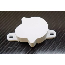WOP Vent Lift Motor Housing Cover for RV FanTastic Fan 6010-05 *WHITE* (NO HOLE)
