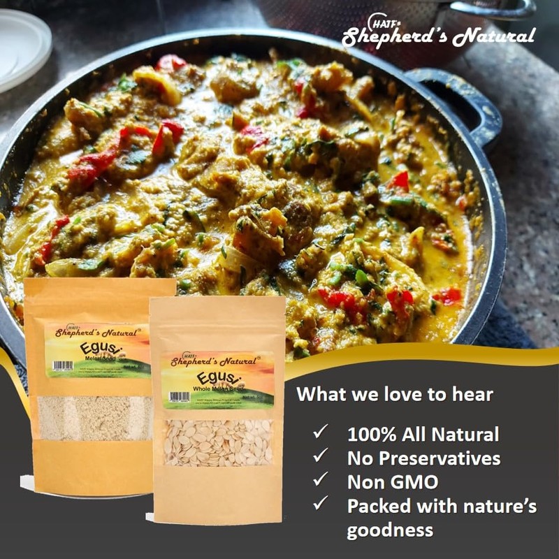 Egusi and Crayfish Ground Combo by HATF's Shepherd's Natural Save