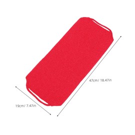 NOLITOY 4pcs Shower Back Scrubber - Bath Exfoliating Cloth for Dead Skin Removal Towel with Stretchable Handles for Home Bathroom Travel Shower