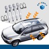 APPERFiT Exterior Door Handle Set 4PCS Chrome w/Gasket Pad Compatible