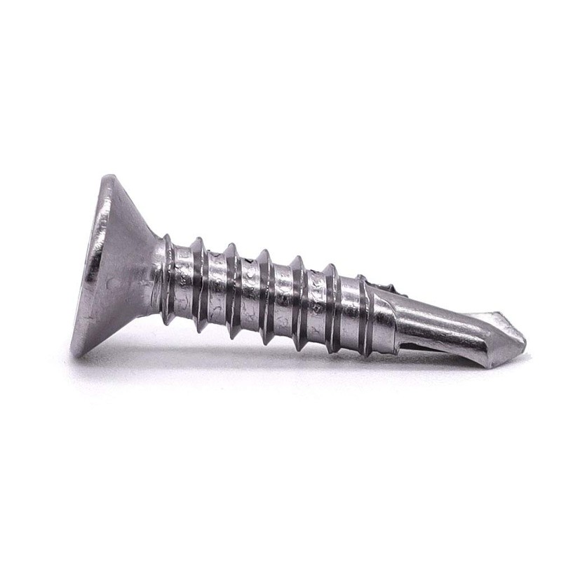 #6 x 3/4" Flat Phillips Drive Head Self Drilling Screws