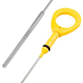 Engine Oil Dipstick Fit for Toyota Camry 2002-2006, Solara 2002-2006 Oil Level Indicator Dip Stick, Replaces 917-396 153010H012 153010H010