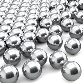 PAGOW 100PCS Paint Mixing Balls Nail Polish 316 Stainless Steel Bearing Balls, 5mm/apr. 0.197"