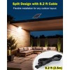 Engrepo Solar Lights Outdoor 10000LM Auto On/Off Dusk to Dawn