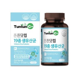 Tuntun.com 하프클럽(식품) 하프클럽/튼튼닷컴튼튼닷컴 생유산균 (4개월분) / 19종 유산균 총 Half Club (Food) Half Club/Tuntun.com Tuntun.com Probiotic (4-month supply) / 19 types of probiotics total