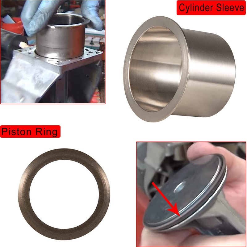 YMT KK-4835 Compressor Piston Kit - Connecting Rod Replacement Kit