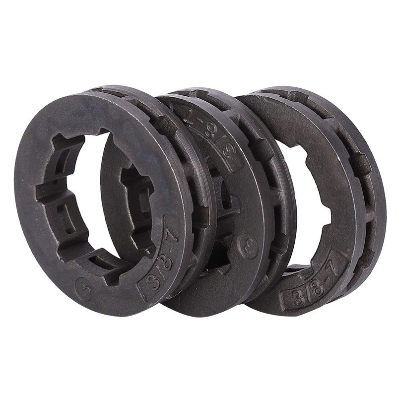 3 Pieces 3/8 Inch 7 Teeth Sprocket 68210 Chainsaw Parts,