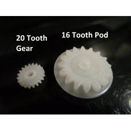 Ford 1989-97 Ford Thunderbird Odometer Gauge Cluster Gears Upgraded 16/20 Tooth