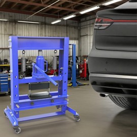 12" Press Brake Attachment, Hydraulic Press Accessories Kit, Dual Spring Design, Heavy Duty Metal Bending Tool For Standard 12/20 Ton Hydraulic Shop Presses