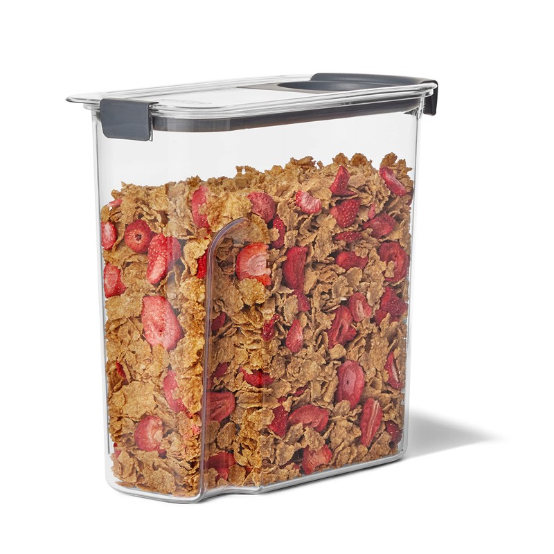 Rubbermaid Brilliance Airtight Cereal Food Storage Container, Shatterproof, BPA-Free and