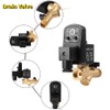 Drain Valve, G1/2 DN15 Automatic Electronic Timed Drain Valve for