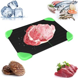 Defrosting Tray Defrosting Plates with Quick Defrosting Tray, Defrosting Tray with Tray, for Quick, Natural Defrosting (without Electricity) Accessories Kitchen Defrost Unfreeze