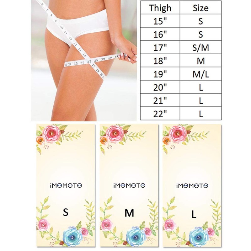 IMOMOTO White Wedding Garters for Bride, Non Slip Silicone Lace
